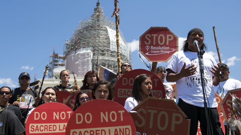 Supreme Court declines to hear Native American fight to save sacred site threatened by copper mine