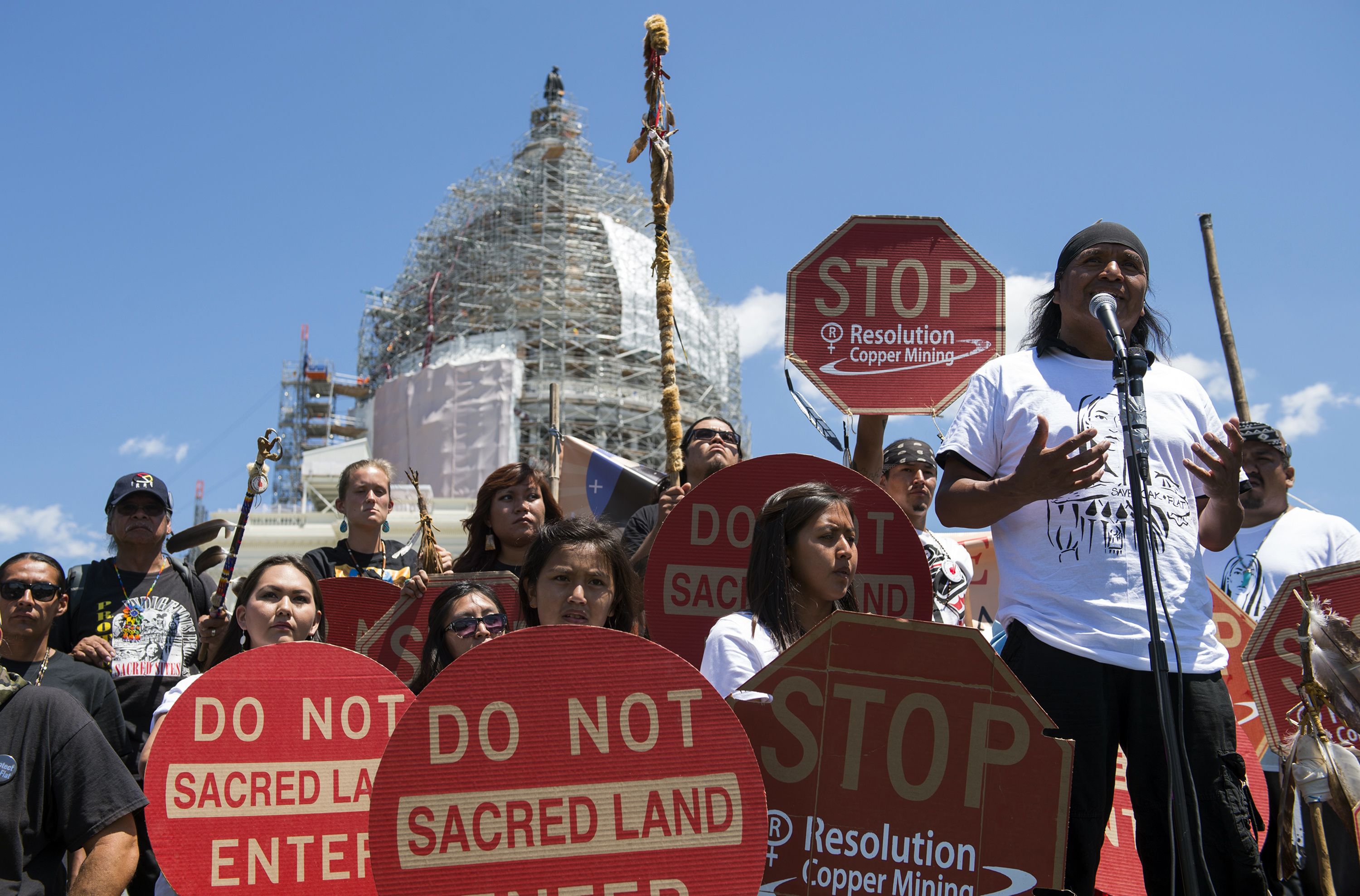 Not a moment too soon': Native American community welcomes