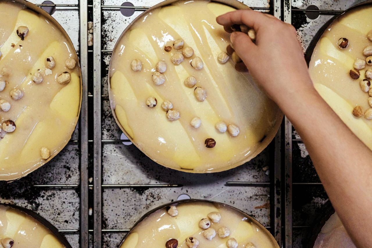 Fiasconaro uses locally sourced ingredients, such as almonds and hazelnuts.