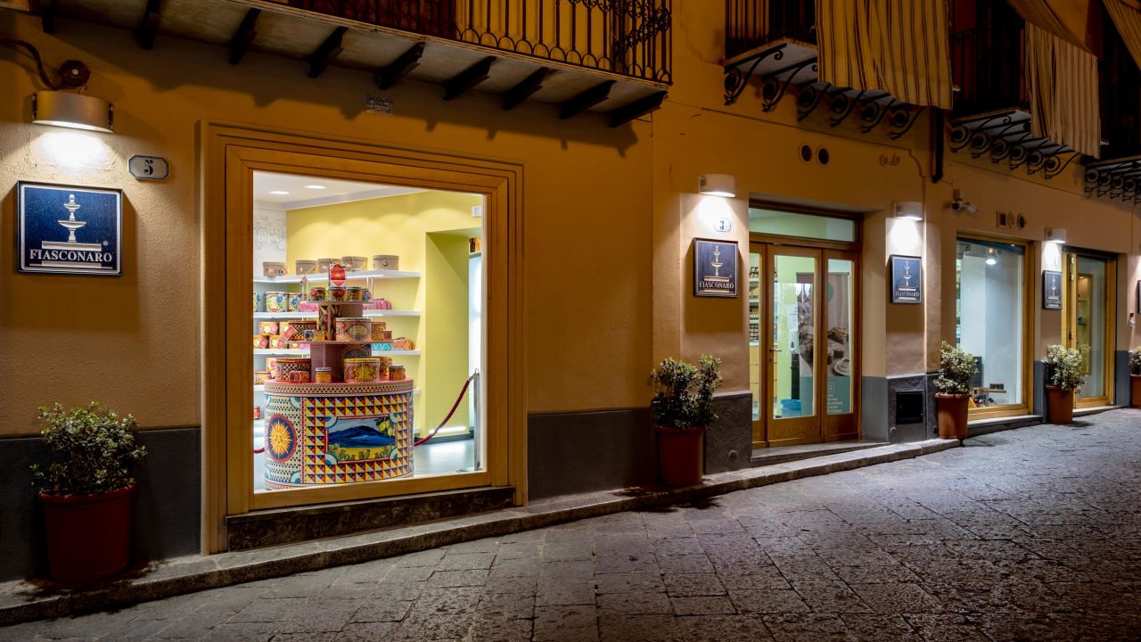 Fiasconaro's shop in Castelbuono opened in 1953.