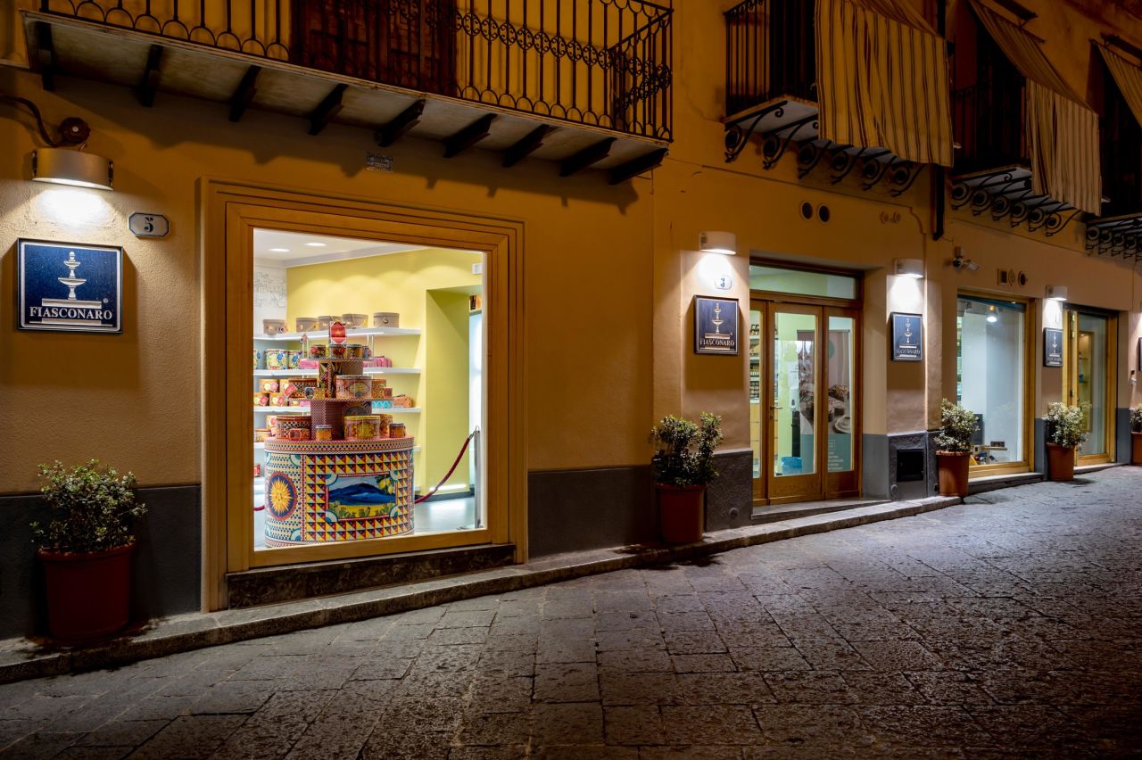 Fiasconaro's shop in Castelbuono opened in 1953.