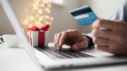 Holiday online shopping STOCK