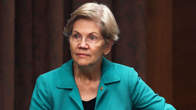 Elizabeth Warren unveils bipartisan bill to crack down on crypto money laundering | CNN Business