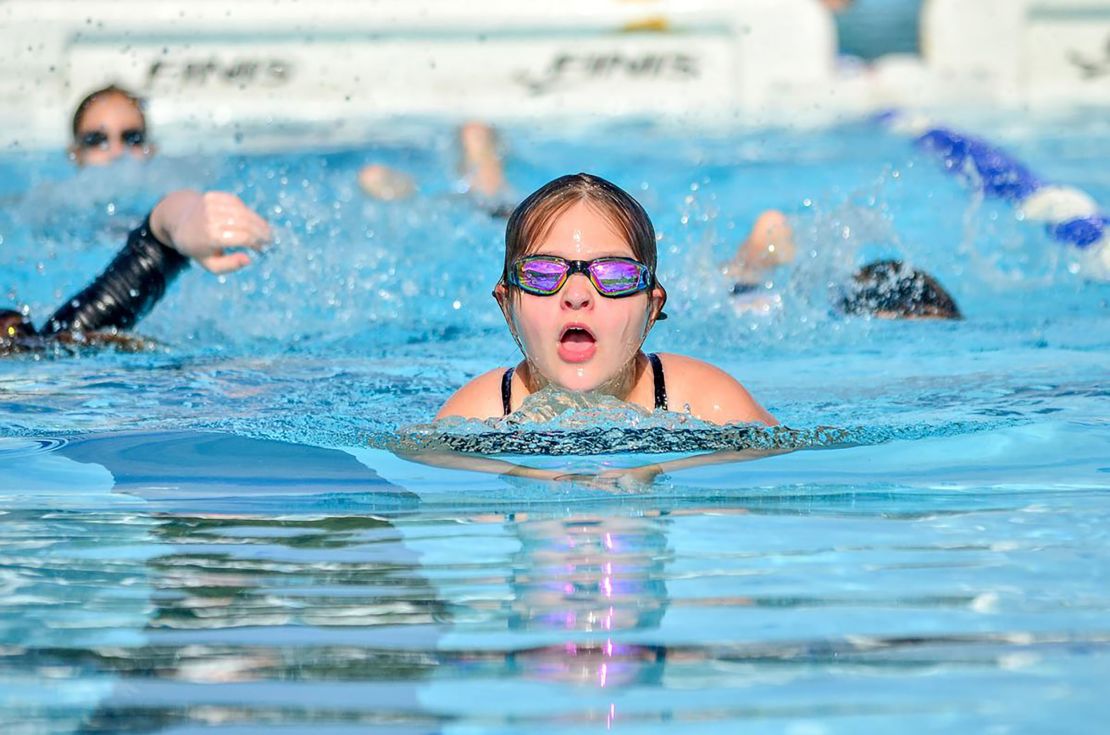 Abby is now free of cancer -- and cancer treatments.