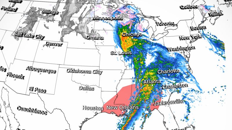 Severe Storm And Tornado Threat Continues For South As North Sees More ...