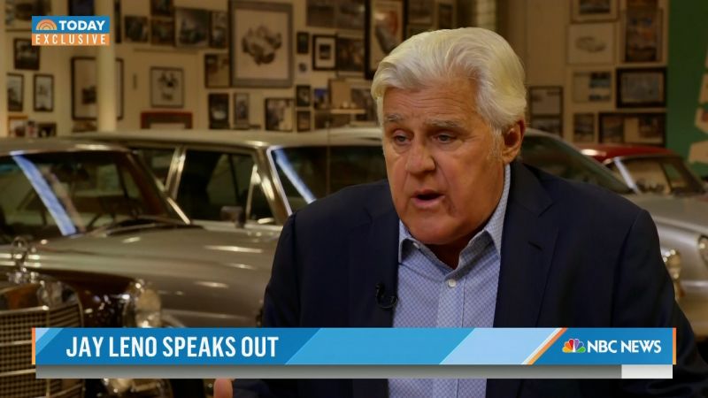 Jay Leno Gives First Interview After Suffering Significant Burn ...