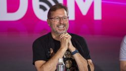 T-Mobile CEO Mike Sievert take questions about the company's push into broadband with Internet Freedom, in a live streamed event. T-Mobile execs launched the company's first Un-carrier move for home and business broadband, on Wednesday, May 04, 2022 in Miami Beach, Fla.