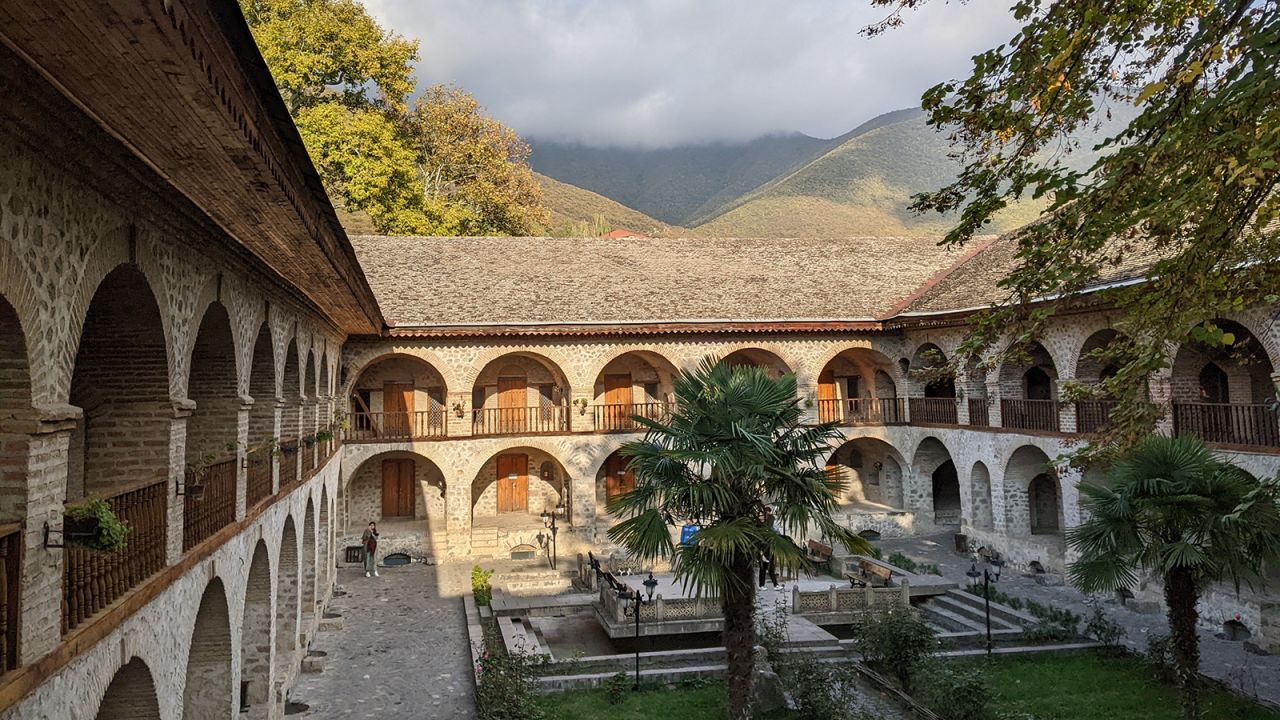 <strong>Sheki:</strong> In centuries past, this rustic backwater was one of the main stops on the Silk Route. Today you can still stay at the historic caravanserai.