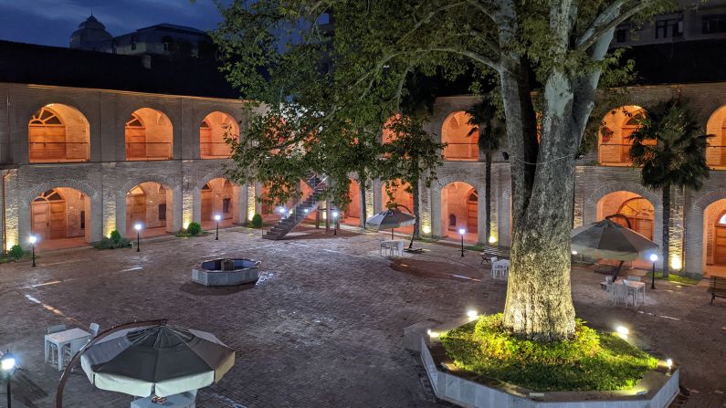 <strong>Ganja: </strong>Right in the city center is a 17th-century caravanserai almost as grand as Sheki's that has been recently transformed into a good-value hotel, the <a  target="_blank" target="_blank">Karvansaray Sah Abbas</a>. 