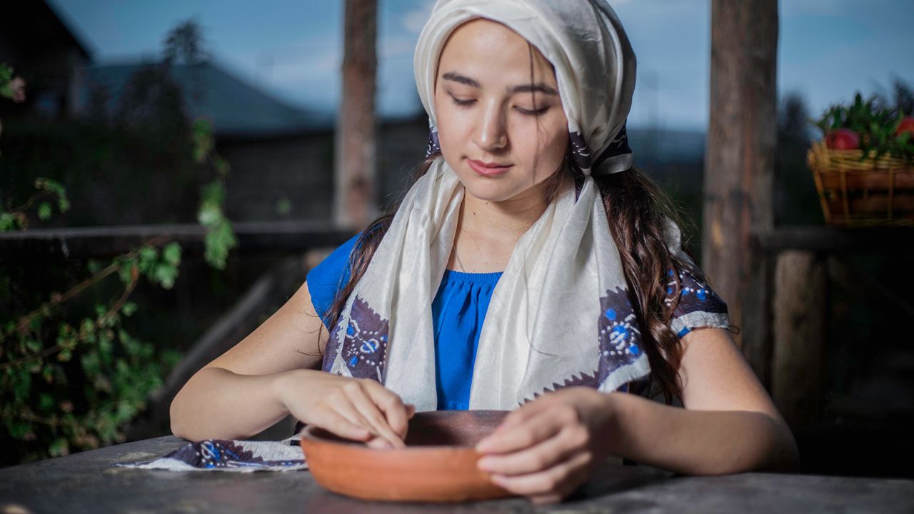 <strong>Kelaghayi:</strong> Kelaghayi are Azerbaijan's hand-stamped silk scarfs, which were added to UNESCO's Intangible Cultural Heritage list in 2014. 