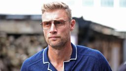 Mandatory Credit: Photo by Ryan Jenkinson/Story Picture Agency/Shutterstock (13327285e)Cricket legend Andrew "Freddie" Flintoff is seen earlier today as the three day festival of Manchester Pride lifts off.Freddie Flintoff at Manchester Pride, Manchester, UK - 26 Aug 2022