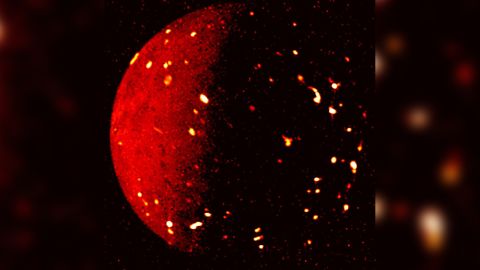 NASA's Juno mission captured an infrared view of Io in July.