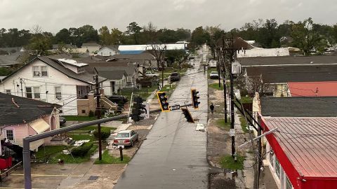  Jefferson Parish Councilman Scott Walker posted images of storm damage on Facebook. 