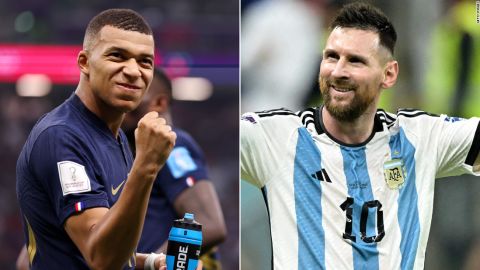  Paris Saint-Germain teammates Kylian Mbappé and Lionel Messi will go head-to-head Sunday.