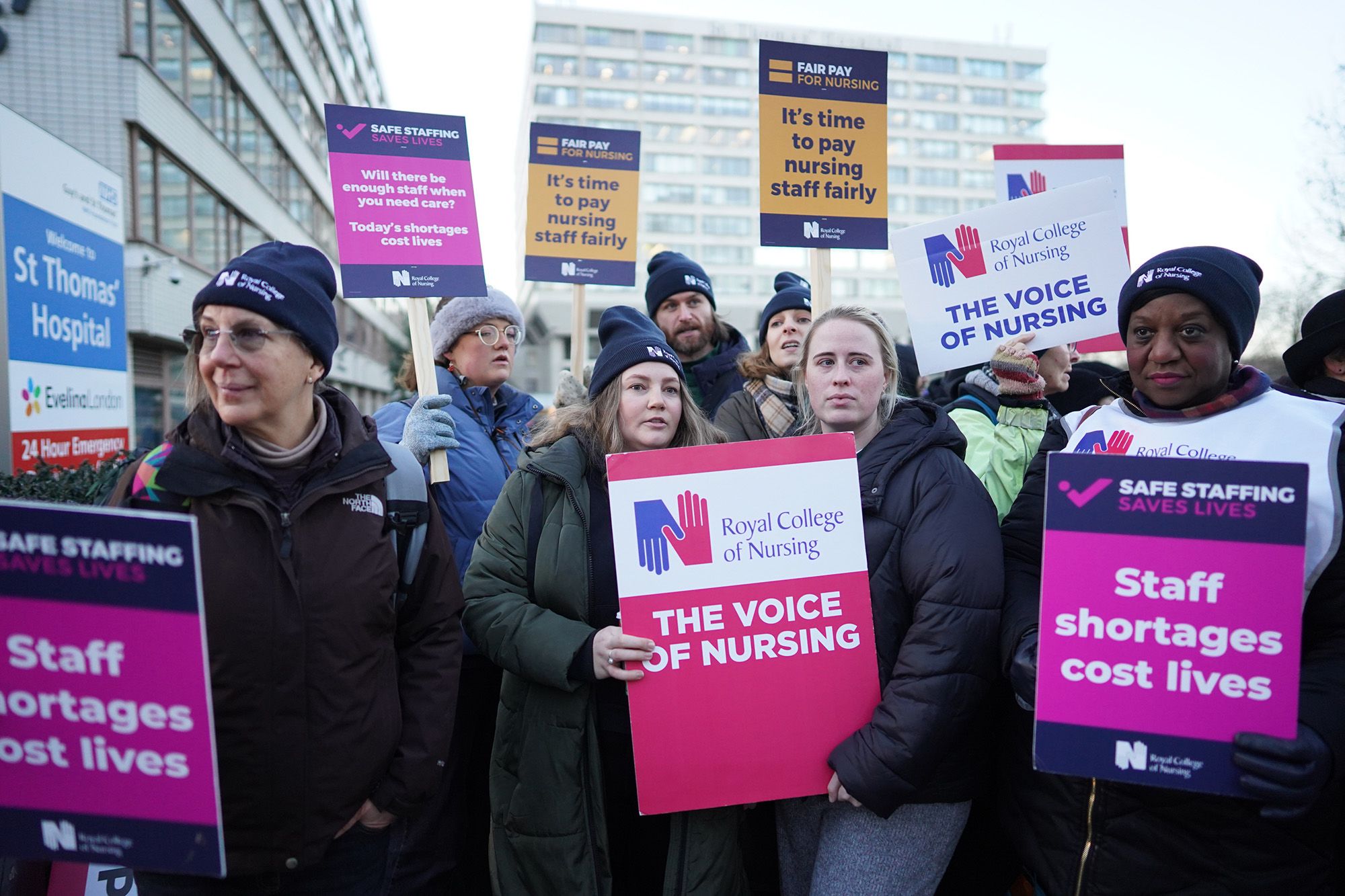 british nurses launch historic strike, as pay and staffing crises threaten the nhs | cnn business