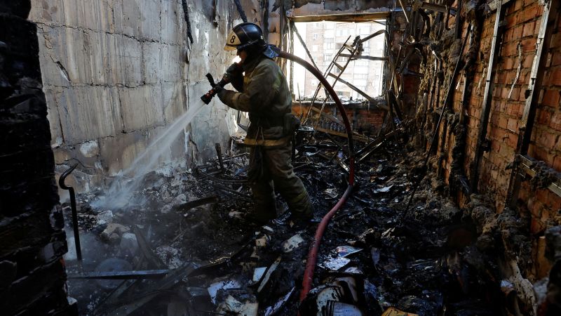 Донецк: Украина наносит «самый крупный удар» по оккупированной территории с 2014 года, заявил поддерживаемый Россией мэр