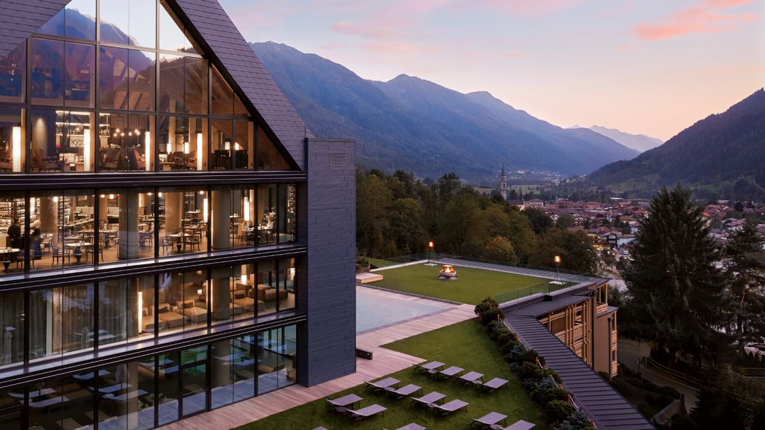 <strong>Lefay Resort & SPA Dolomiti, Pinzolo: </strong>With a distinct design, Lefay Resort & Spa Dolomiti is an oasis of natural beauty surrounded by snow-capped peaks.