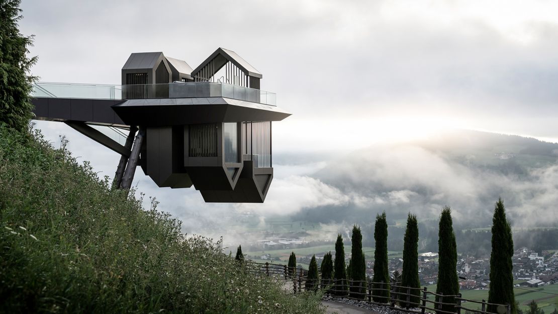 The Alpin Panorama Hotel Hubertus is an architectural wonder.