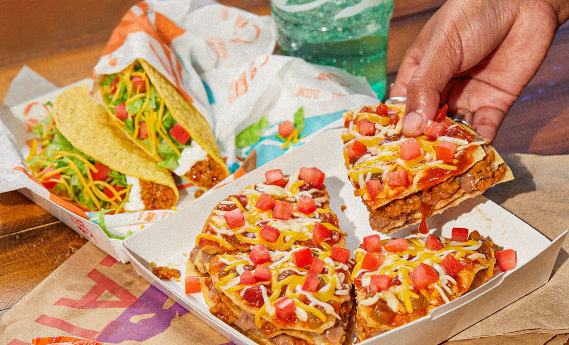 Taco Bell is testing a Triple Crunch Mexican Pizza.