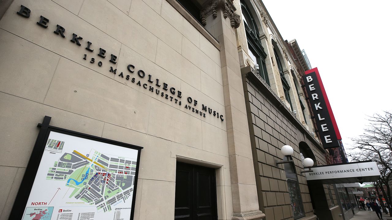 The Berklee College of Music campus in Boston. 
