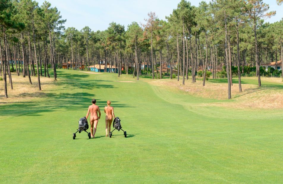 Most golf courses follow a familiar set of customs. Others though, follow a different script, like<strong> La Jenny</strong> in southwest France. At the world's only naturist golf course, nudity is the compulsory dress code, with exceptions made for bad weather.