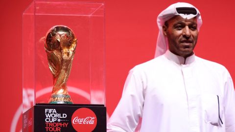 Coca-Cola sponsor the World Cup Trophy Tour.