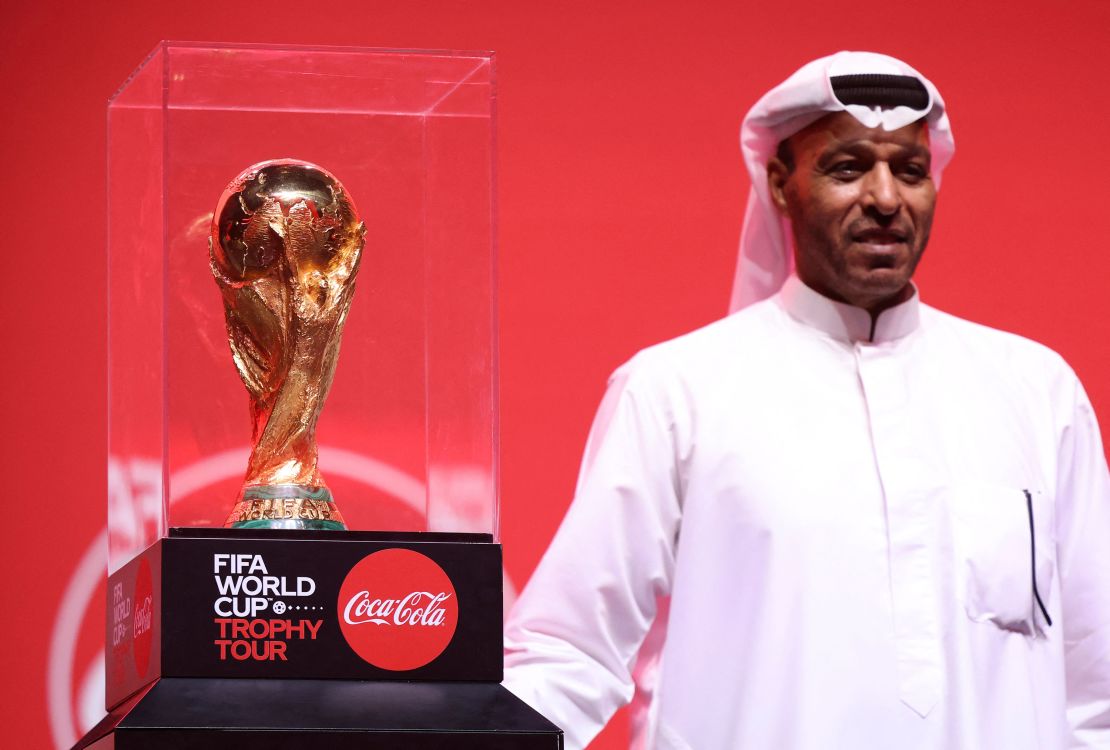Coca-Cola sponsor the World Cup Trophy Tour.