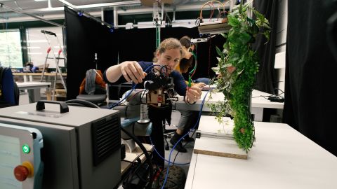 Josie Hughes (pictured) was just 29 when she became a tenure-track assistant professor at EPFL.