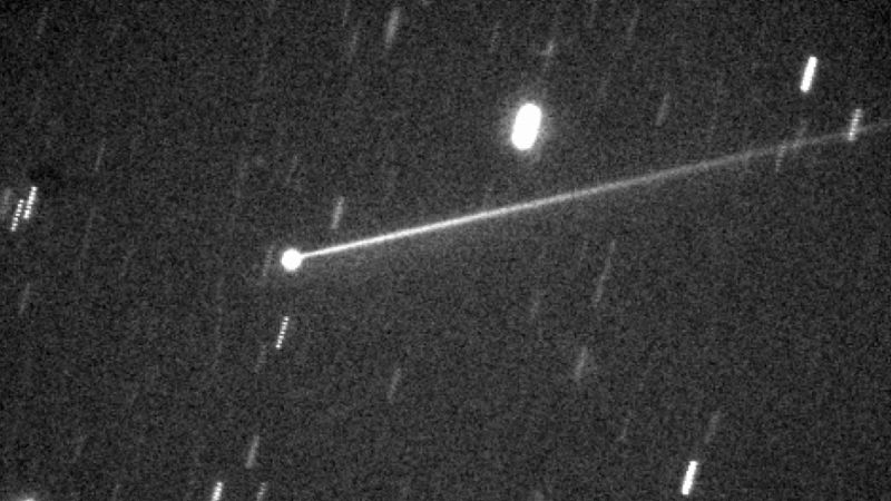 'Rail cars' of material released after NASA spacecraft hit asteroid | CNN