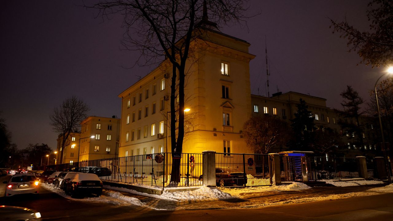 A general view of a building of the Polish Police Headquarters in Warsaw, Poland December 15, 2022. 