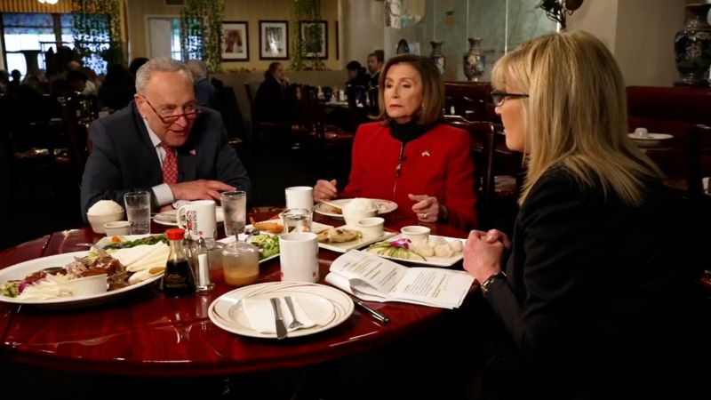 WATCH: ‘He ultimately was a child’: Pelosi, Schumer describe dealing with Trump in first joint sit-down interview | CNN Politics
