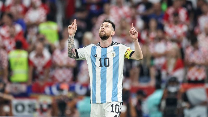 lionel messi in argentina jersey