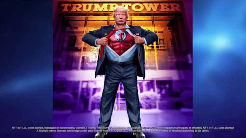 Donald Trump’s NFT superhero trading cards timed the market all wrong | CNN Business