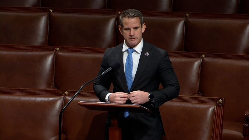 'Look at where he is today': Bash on Kinzinger's farewell speech