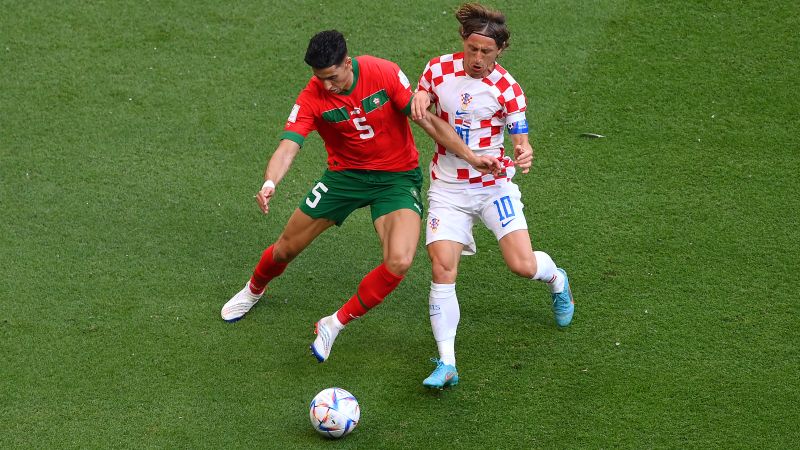 كأس العالم: يلتقي المغرب وكرواتيا في المباراة الوحيدة التي لا يريد أي فريق لعبها