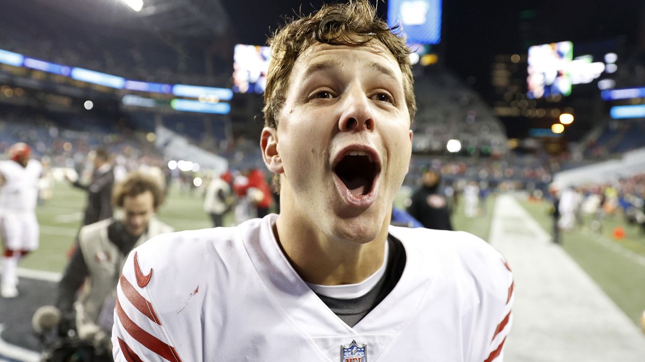 Brock Purdy: San Francisco 49ers clinch NFC West with win over Seattle  Seahawks as rookie quarterback impresses again
