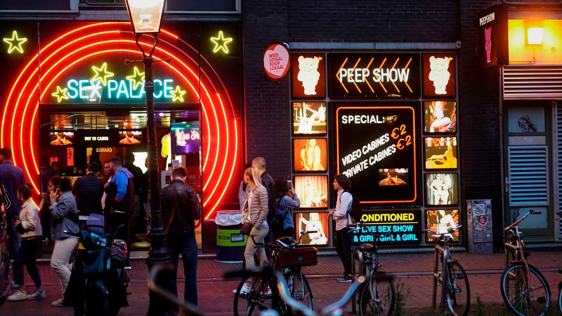 Dutch brothels reopened post-Covid in July 2020.