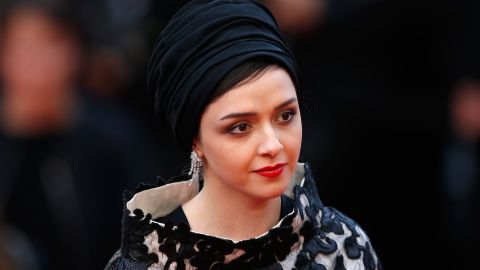 Iranian actress Taraneh Alidoosti at the closing ceremony of the 69th annual Cannes Film Festival on May 22, 2016, in France.
