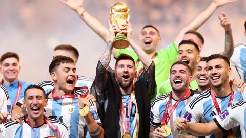 Lionel Messi realized his lifelong dream of winning the World Cup with Argentina.
