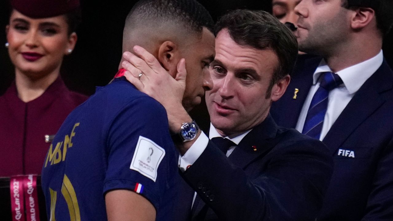 Kylian Mbappé scored a hattrick in the World Cup final.