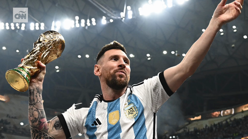 Lionel Messi lifted a fake World Cup trophy in historic Instagram post  r worldcup