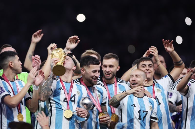 Argentinas players struggle to find words to sum up World Cup triumph CNN