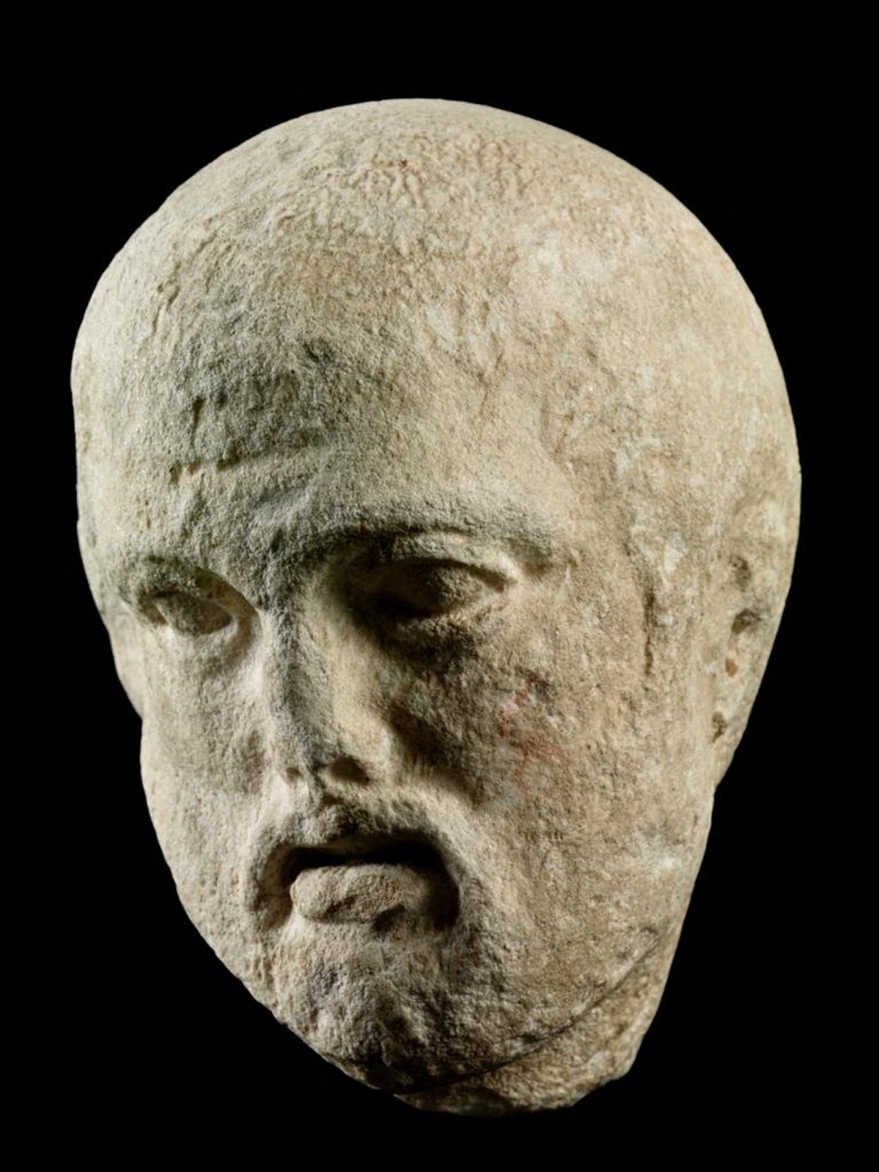 One of the three pieces shown in an undated photo from the Vatican Museum.