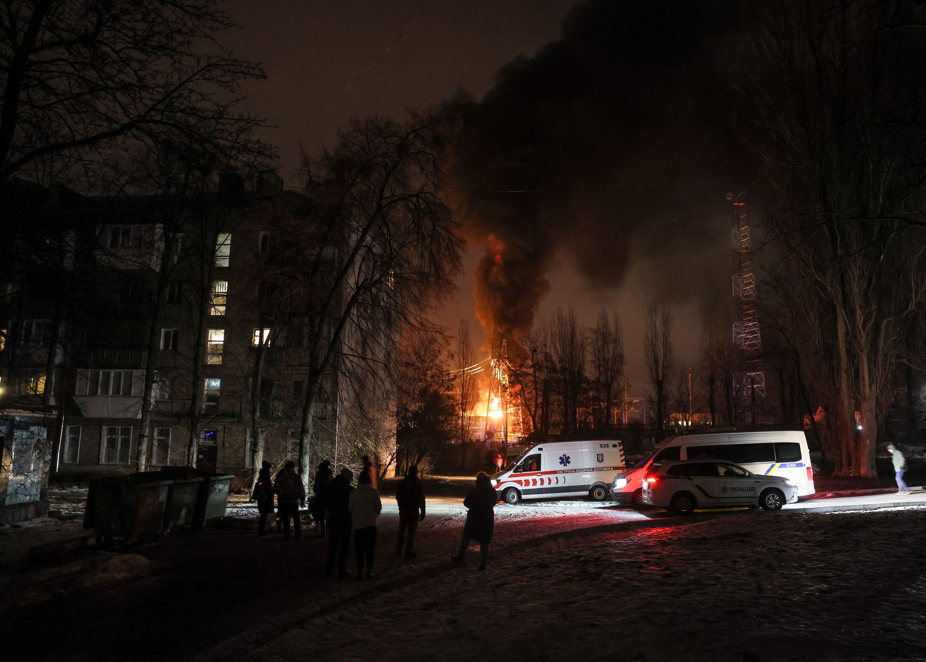 Large-scale drone attack hits Moscow for first time in Ukraine war, Russia