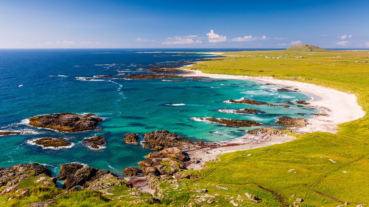 <strong>Isle of Tiree, Scotland: </strong>Tiree is known for its mild climate, clean air and beautiful white sand beaches. It also hosts an annual music festival in July.