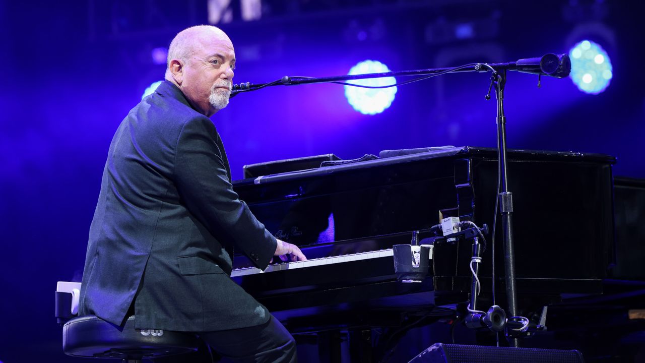 Billy Joel performs at Eden Park on December 3 in Auckland, New Zealand. 