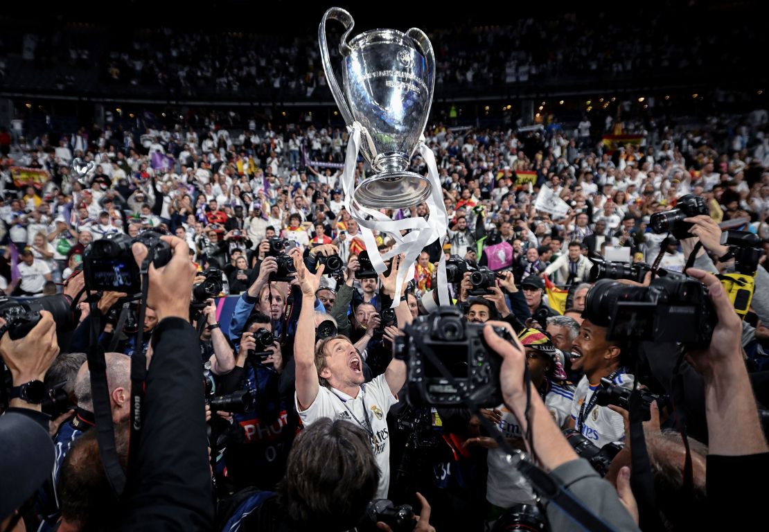 Real Madrid defeated Liverpool in this year's Champions League final in Paris. 