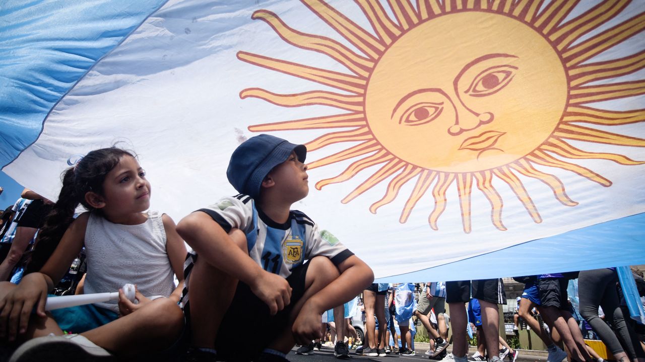People of all ages were able to celebrate as Tuesday was made a national holiday.
