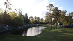 Golf: The Masters: Overall view of course during Saturday play at Augusta National.Augusta, GA 4/9/2022