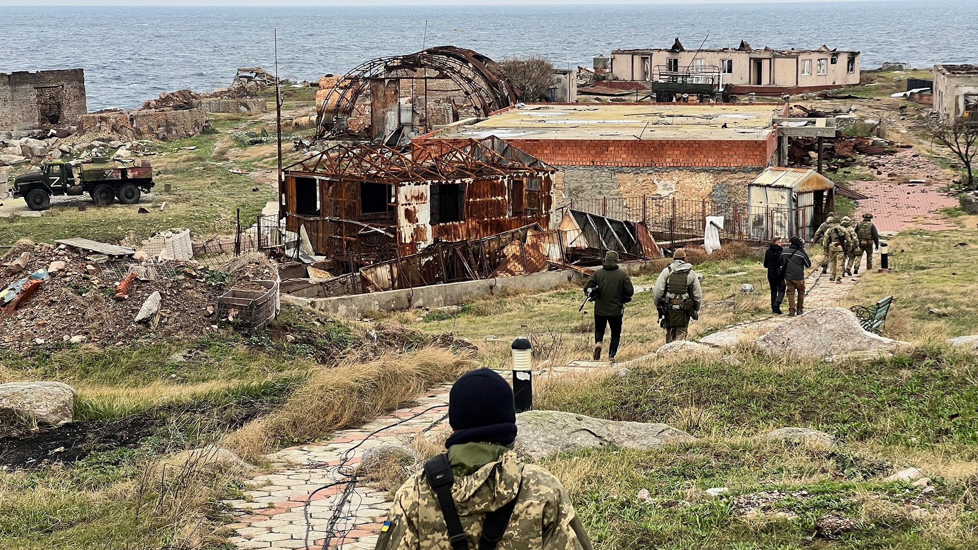 On Snake Island, the rocky Black Sea outcrop that became a Ukraine war